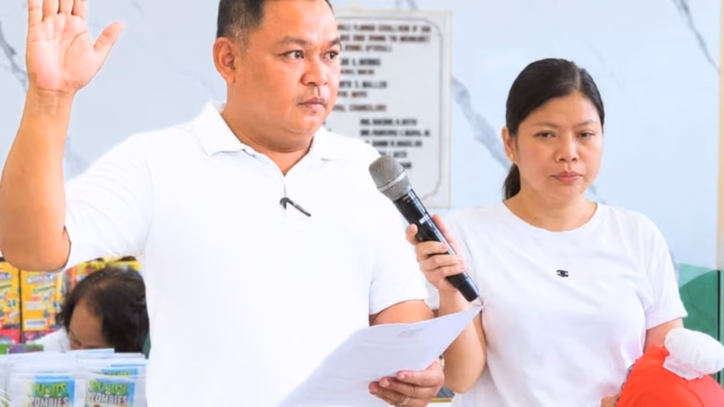 Silverio takes oath as new Romblon vice mayor amid predecessor's graft conviction